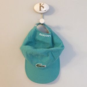 SALE! Teal Lacoste Baseball Cap